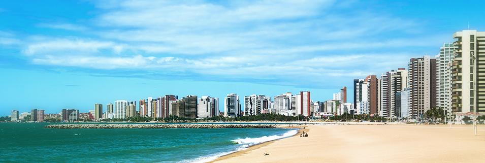 Praia em Fortaleza, Ceará